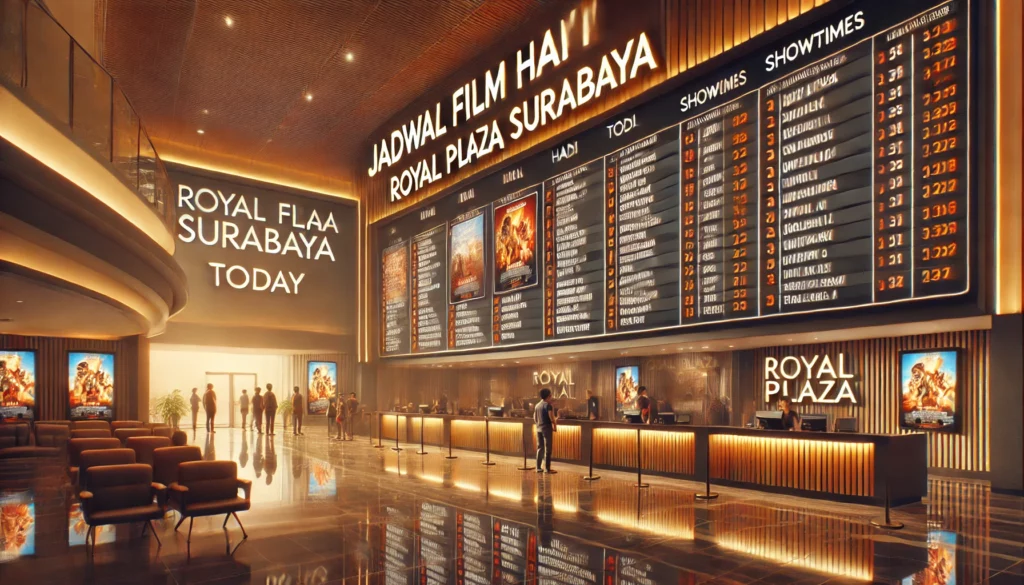 Update Lengkap Jadwal Film Bioskop Royal Plaza Surabaya Hari Ini Paling Dicari