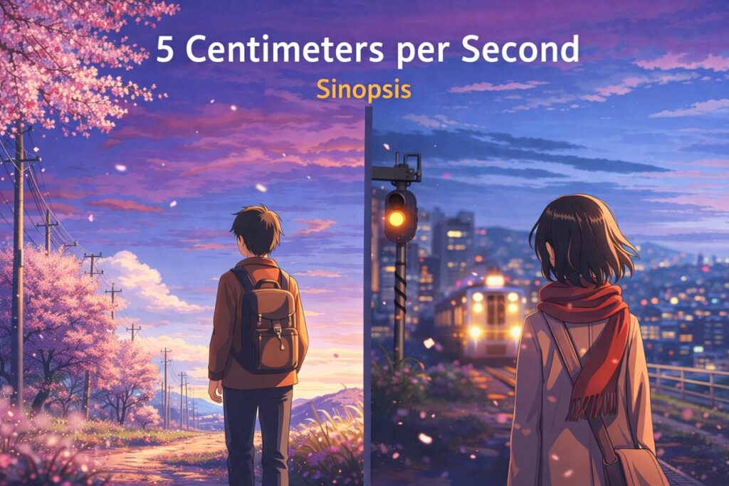 5 Centimeters Per Second Sinopsis Kisah Cinta dan Jarak