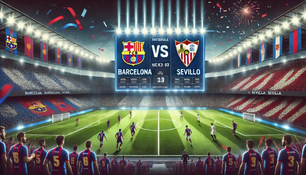 Jadwal Barcelona vs Sevilla Laga Besar La Liga