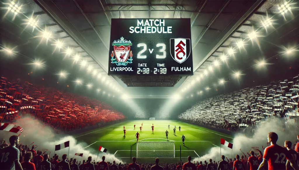 Jadwal Liverpool vs Fullham Duel Liga Inggris