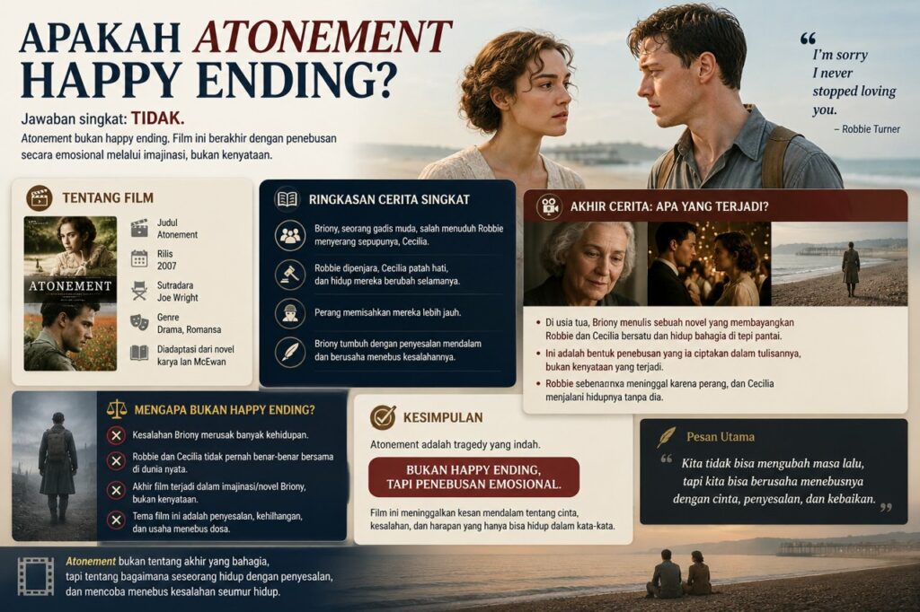 Apakah Atonement Happy Ending Ini Penjelasannya