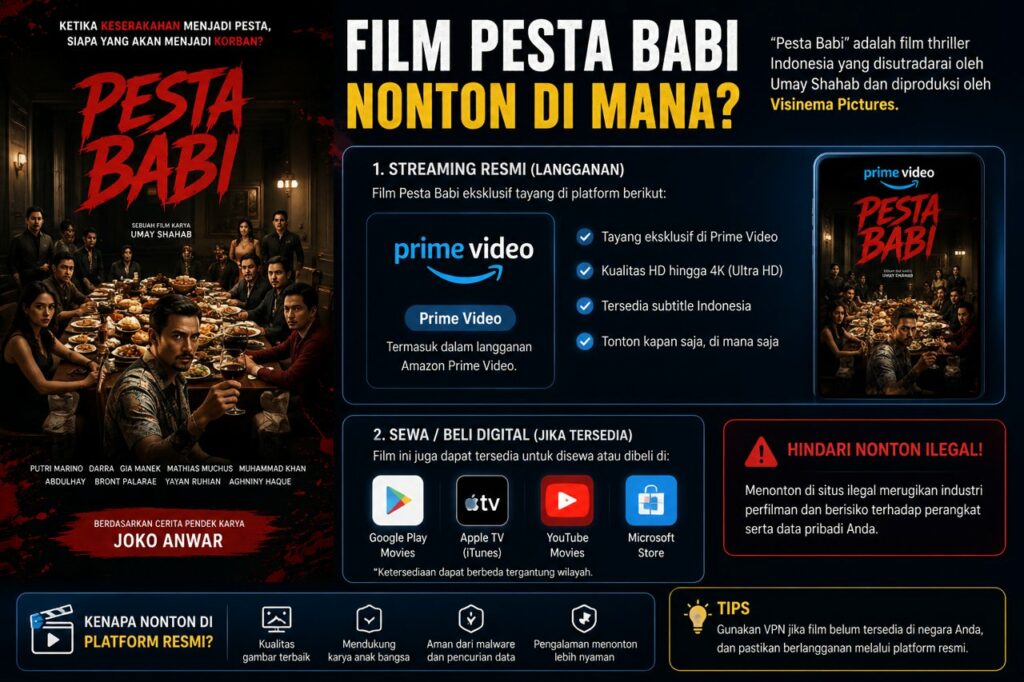 Film Pesta Babi Nonton Dimana Ini Faktanya