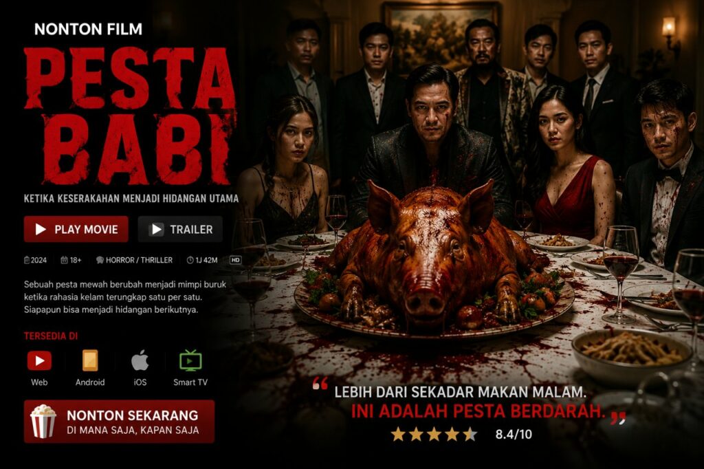 Nonton Film Pesta Babi Viral Dan Ramai Dibicarakan