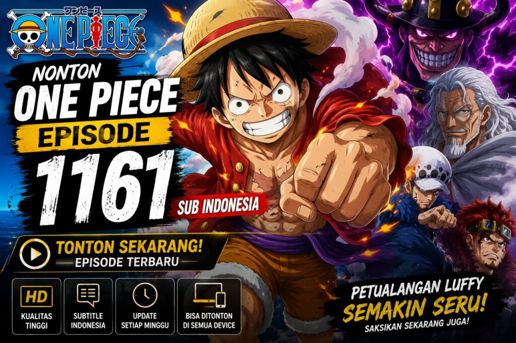 Nonton One Piece Episode 1161 Sub Indo Cerita Makin Panas
