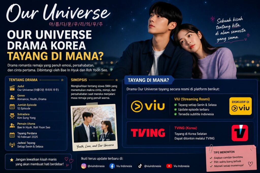 Our Universe Drama Korea Tayang Dimana Lengkap