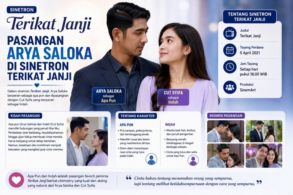 Pasangan Arya Saloka Di Sinetron Terikat Janji Viral