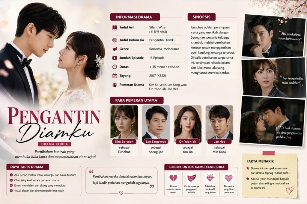 Pengantin Diamku Drama Korea Bikin Penonton Penasaran