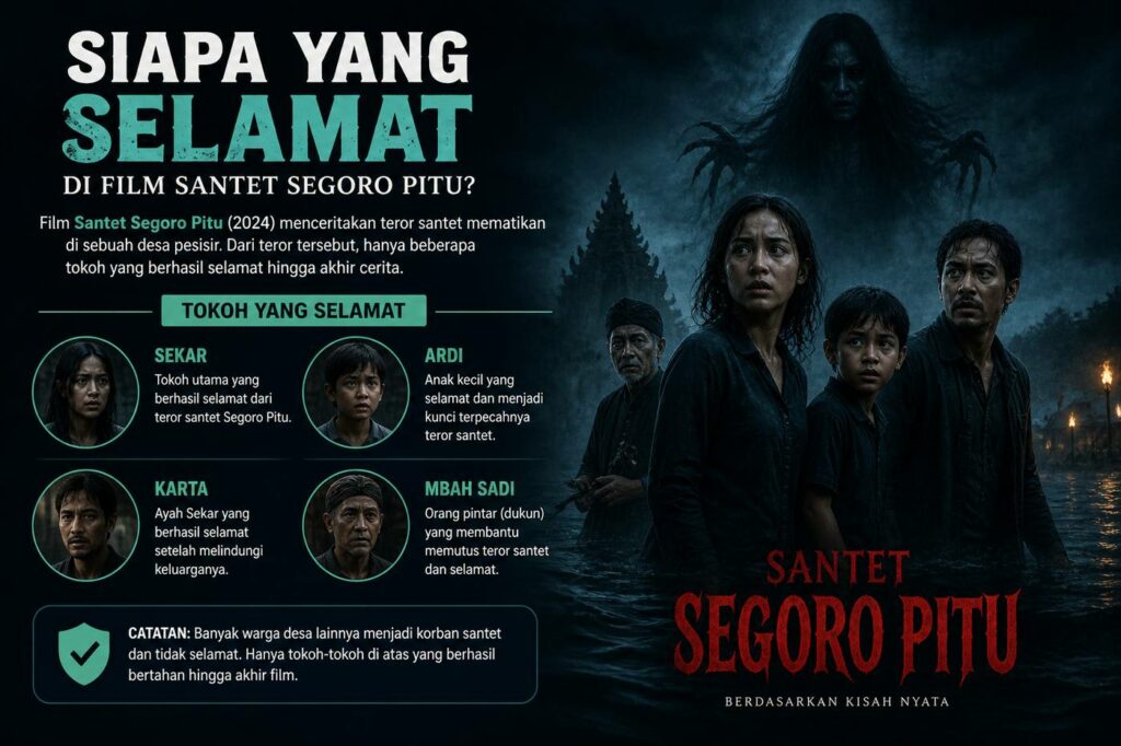 Siapa Yang Selamat Di Film Santet Segoro Pitu