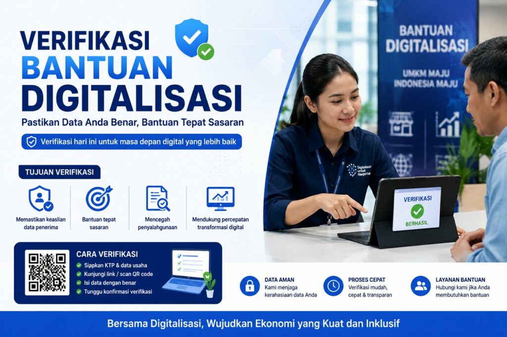 Verifikasi Bantuan Digitalisasi Sekolah Tidak Gagal Validasi