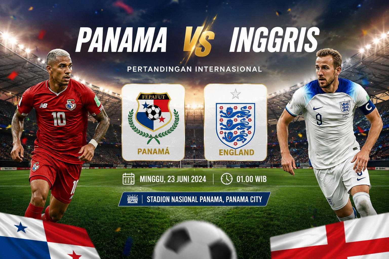 pertandingan panama vs inggris