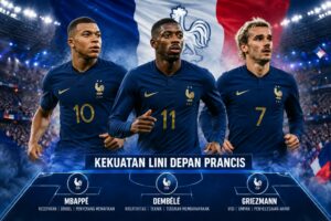 kekuatan lini depan prancis