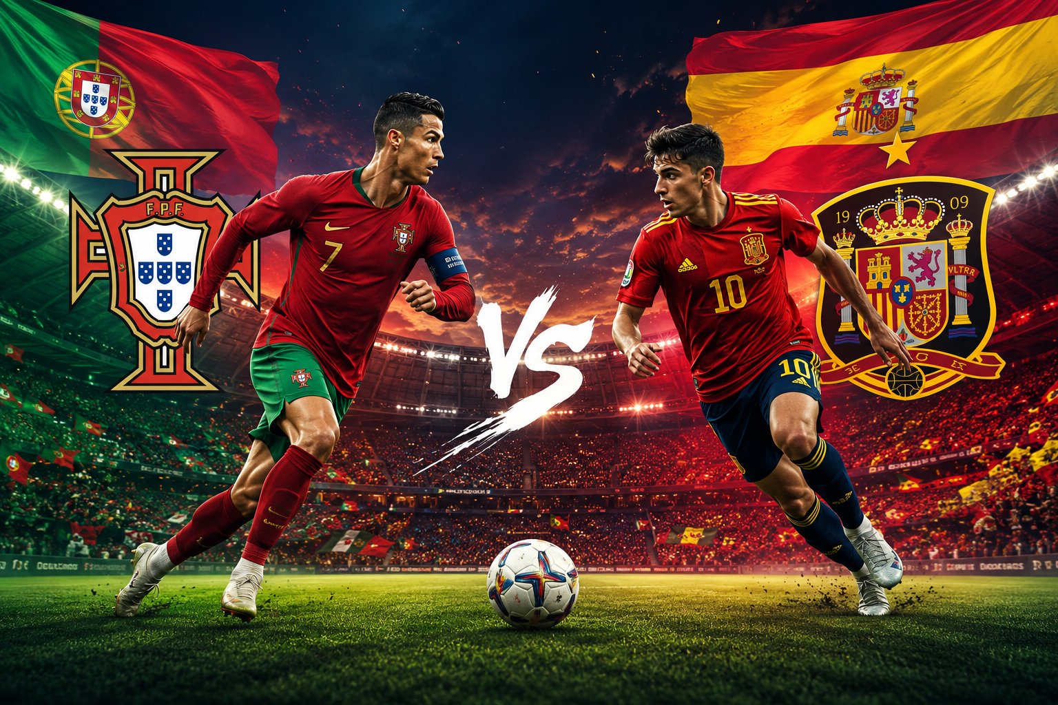 Prediksi Portugal vs Spanyol