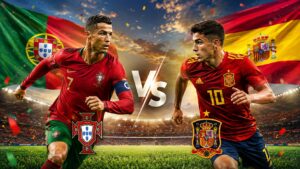 Pertandingan Portugal vs Spanyol