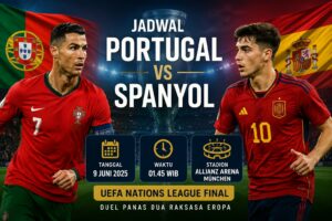 Jadwal Portugal vs Spanyol