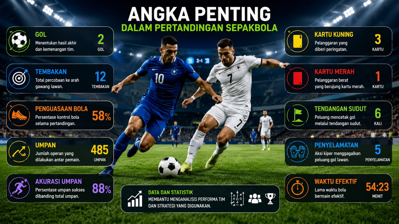 Angka Penting Dalam Pertandingan Jadi Kunci Analisis Sepak Bola