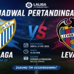 Jadwal Malaga vs Levante