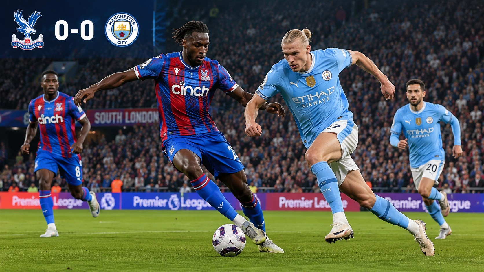 Pertandingan Palace vs City Jadi Laga Panas Liga Inggris