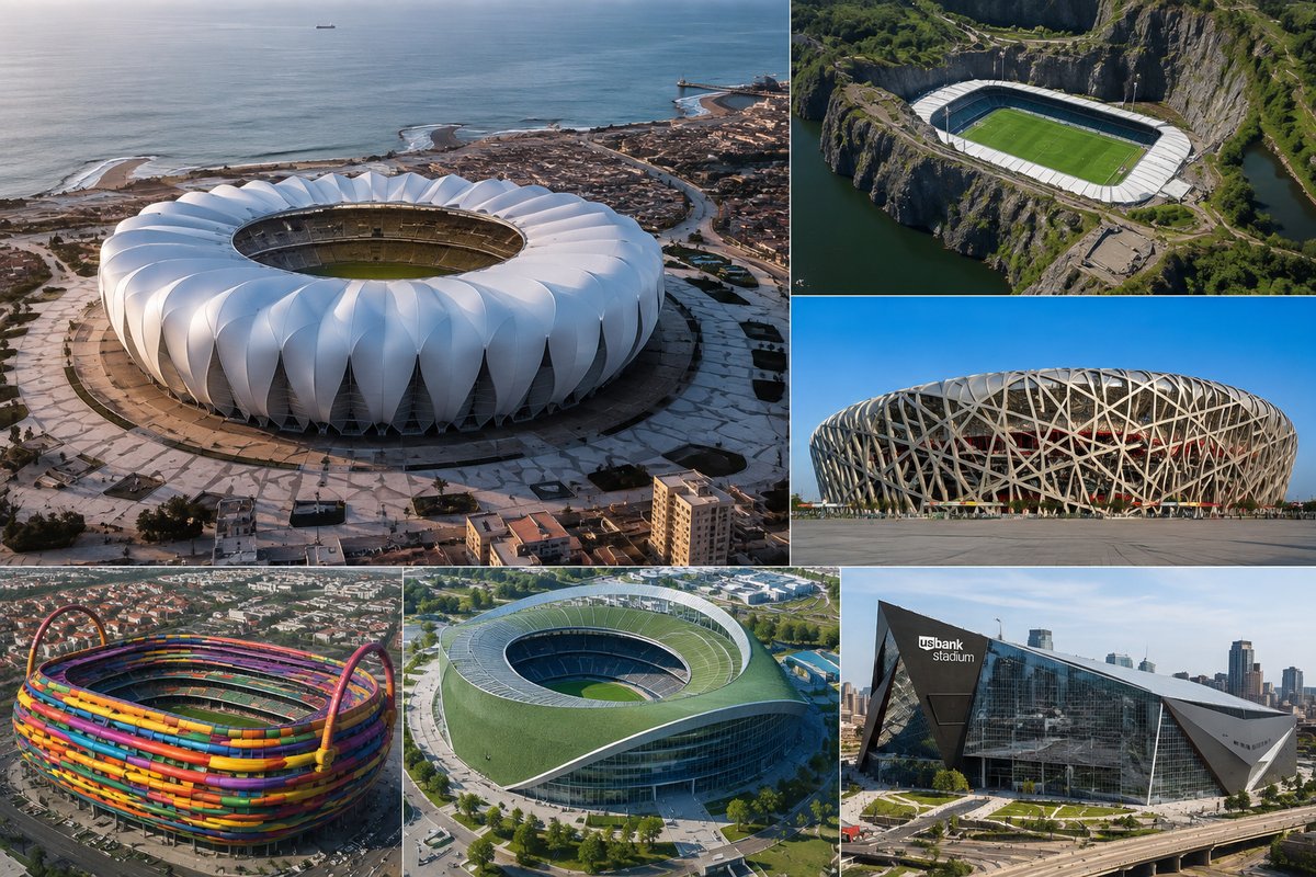 Stadion Paling Unik Dunia yang Mengubah Wajah Sepak Bola
