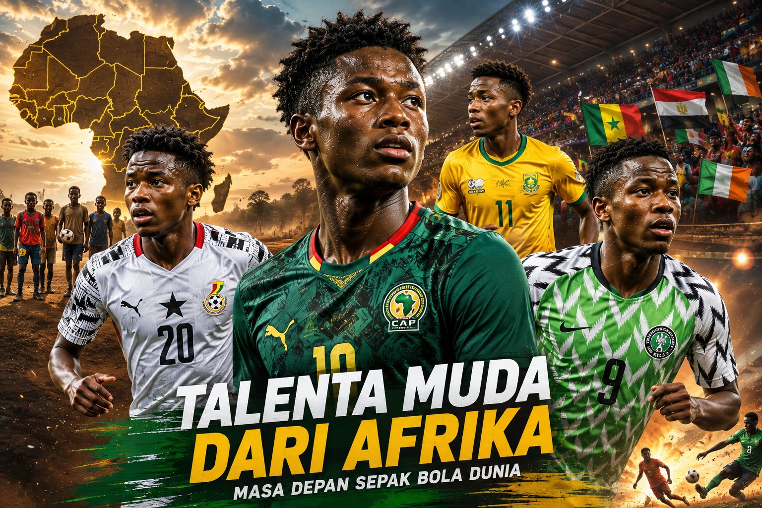 Talenta Muda Dari Afrika Mengubah Peta Sepak Bola Dunia