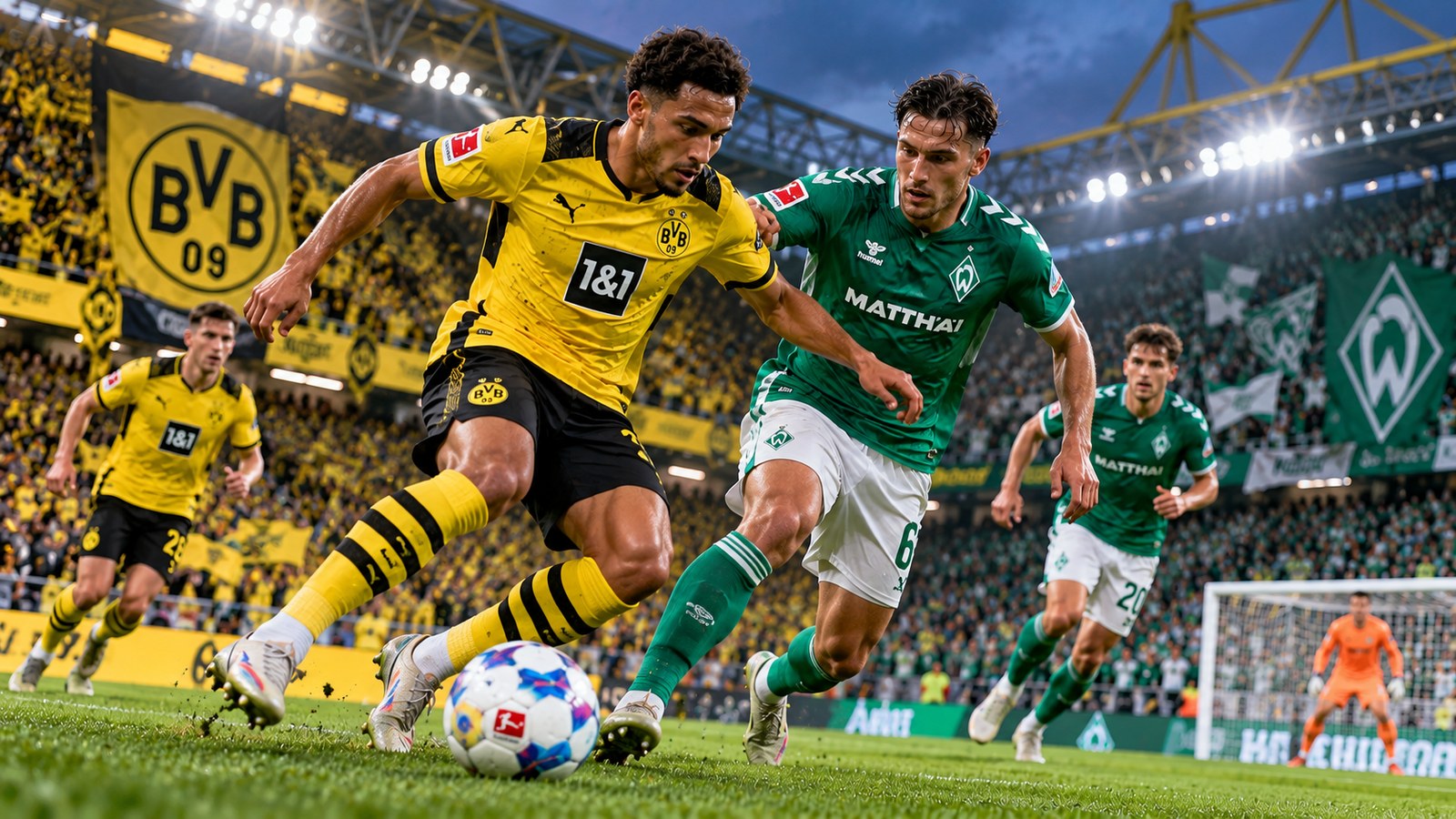 Pertandingan Dortmund vs Bremen Jadi Duel Panas
