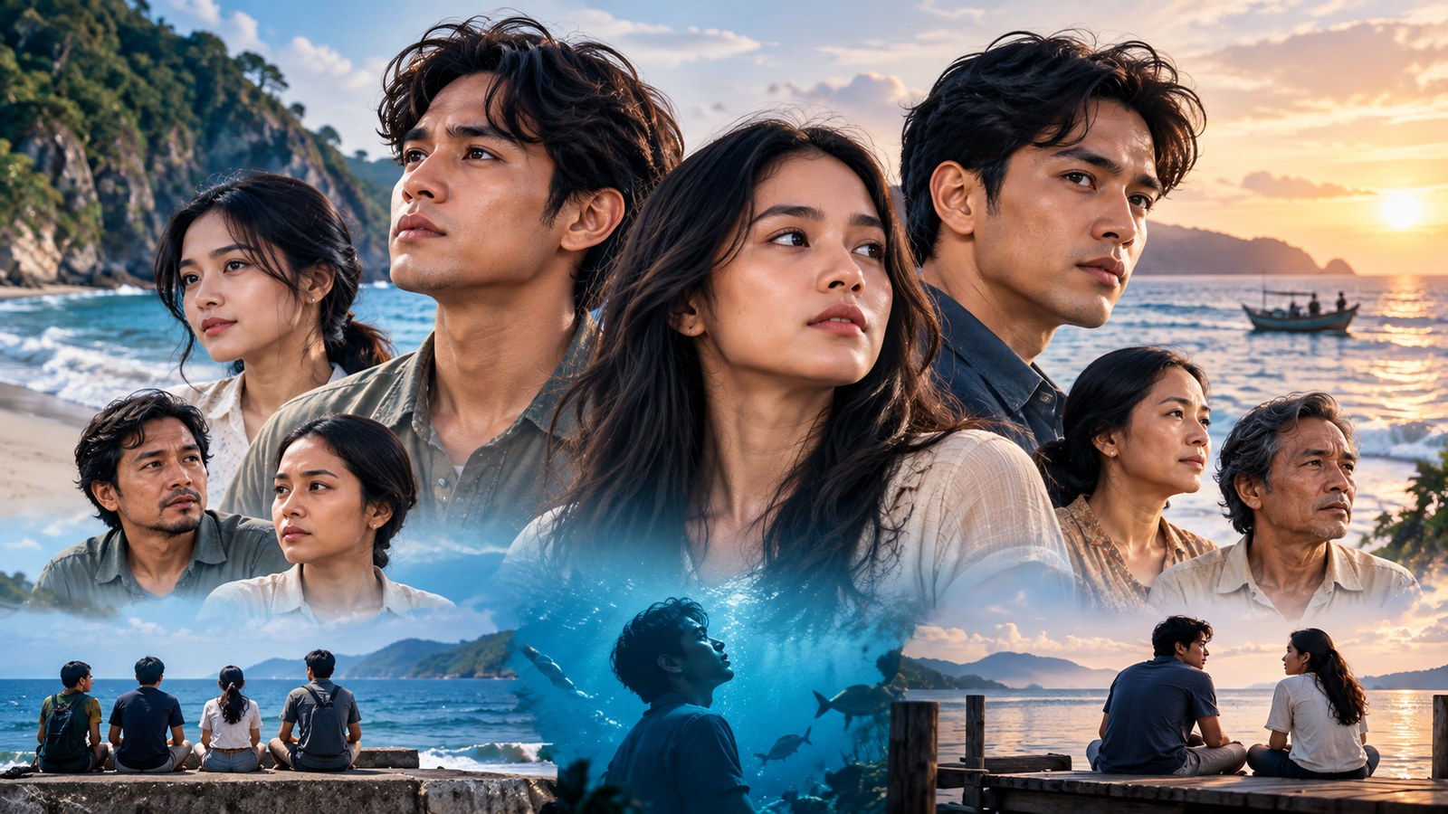 Daftar Nama Pemain Film Laut Bercerita yang Dinanti