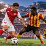 Pertandingan Monaco vs Lens