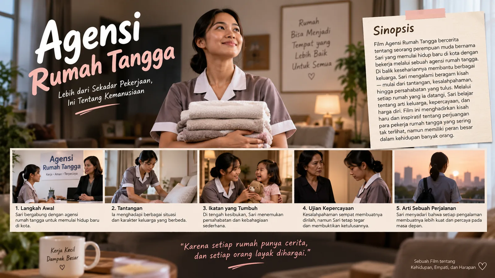 Sinopsis Film Agensi Rumah Tangga Cerita Unik Penuh Drama