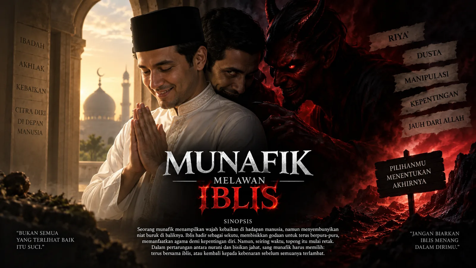 Sinopsis Munafik Melawan Iblis Film Horor Penuh Ketegangan