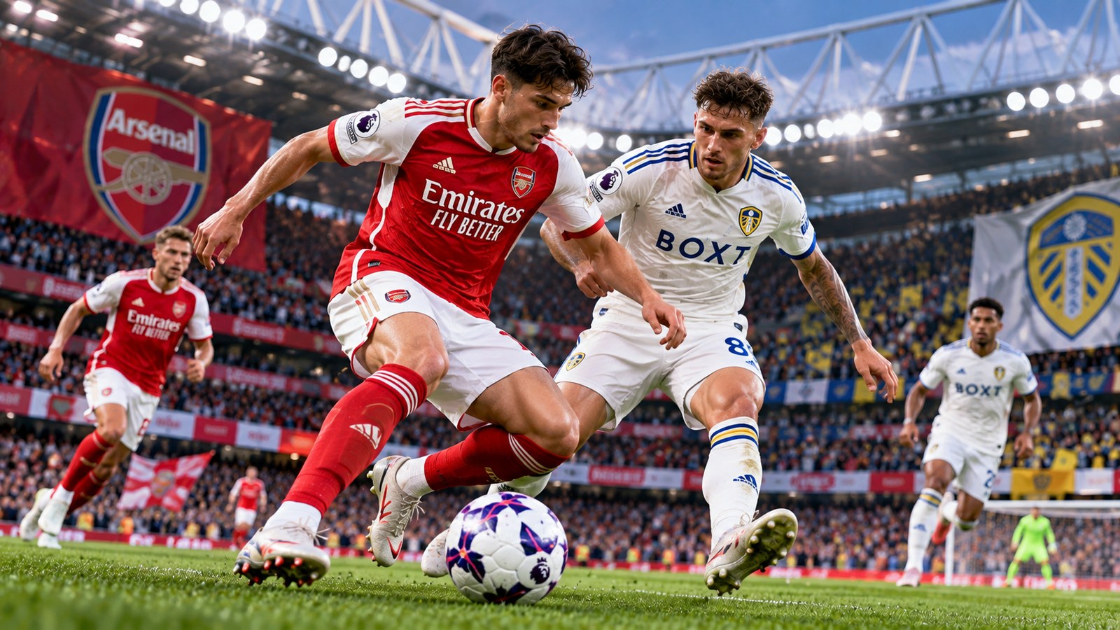 Pertandingan Arsenal vs Leeds Duel Panas Liga Inggris