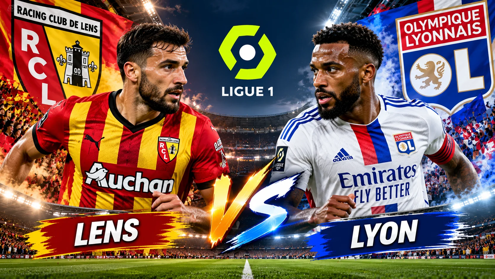 Jadwal Lens vs Lyon dan Prediksi Duel Panas Ligue 1