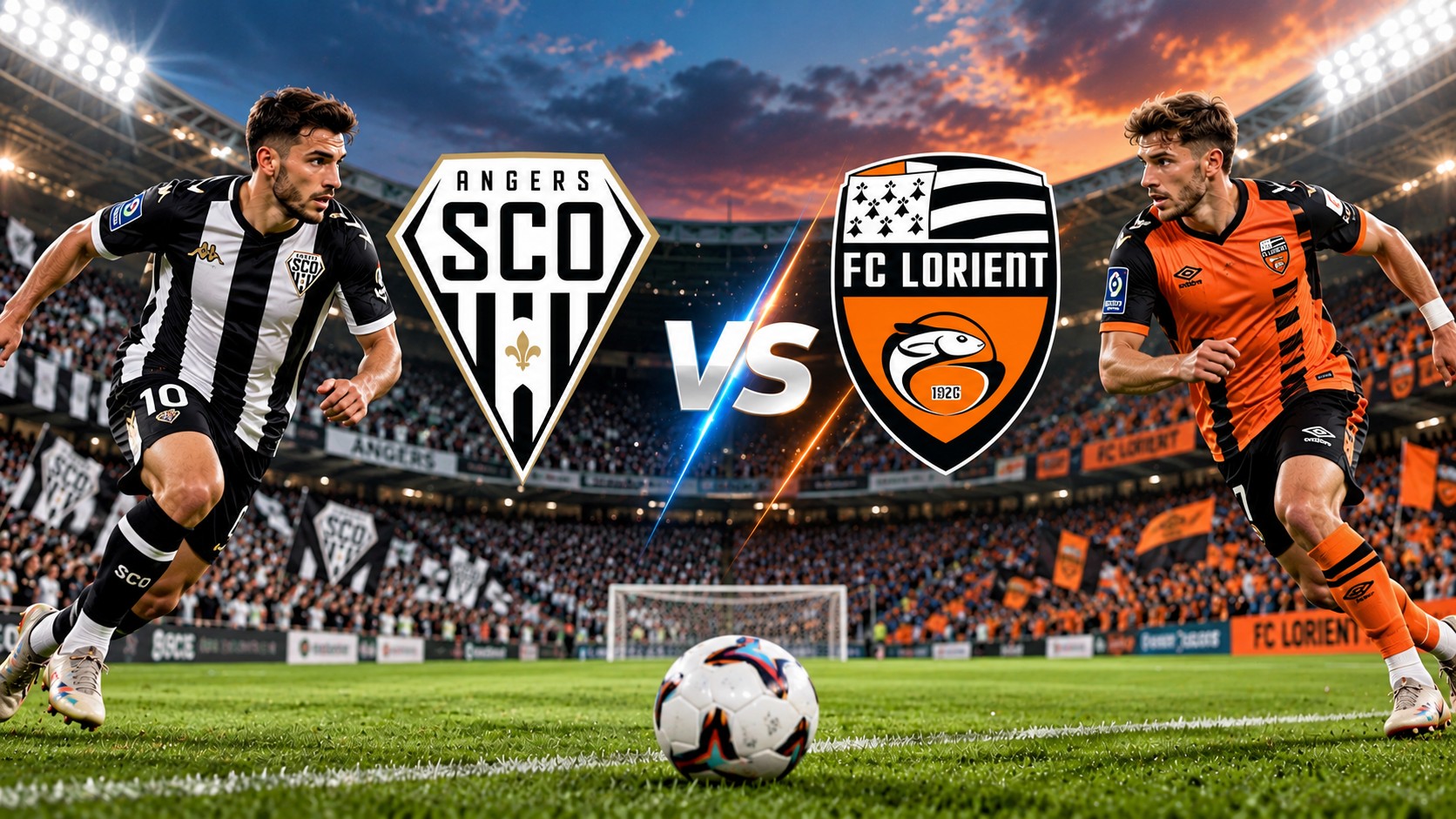 Pertandingan Angers vs Lorient Berakhir Imbang Tanpa Gol